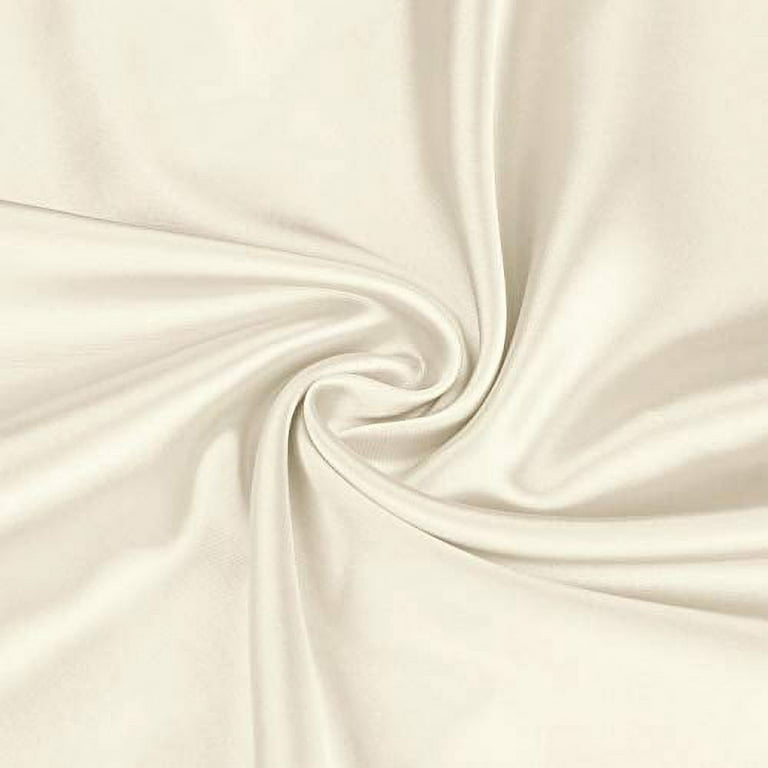 BEDELITE Satin Silk Pillowcase for Hair and Skin, Beige Pillow Cases  Standard Size Set of 4 Pack Super Soft Pillow Case with Envelope Closure  (20x26