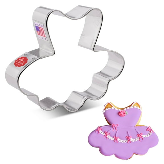 Ann Clark Tutu Cookie Cutter 3.5", Made in USA