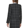 thumbnail image 2 of Calvin Klein Womens Tweed Office Open-Front Blazer, 2 of 2