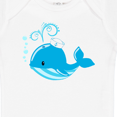 thumbnail image 4 of Inktastic Cute Blue Whale in Nautical Hat Boys or Girls Baby Bodysuit, 4 of 5