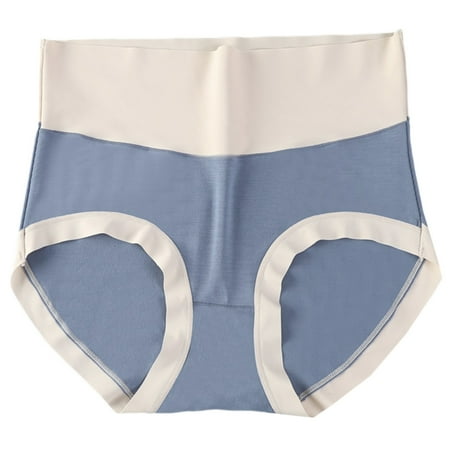 

YUUZONE Breathable Stretch Underwear for Women High Waisted Briefs Soft Tummt Control Underpants Mom Full Coverage Underpants