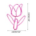 thumbnail image 3 of YEYHDS Trombone en Papier Antirouille en Forme de Trombone Coloré Soldes Aujourd'hui Prime, 3 of 5