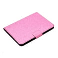thumbnail image 4 of Dteck for iPad 10th Gen 10.9" 2022 Case, Glitter Sparkly Folio Folding Stand Smart Auto Wake/Sleep Faux Leather Protective Case with Pen Holder,Pink, 4 of 9