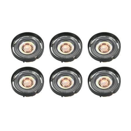 0.25W 8 Ohm Audio Speaker Diameter 21mm Loudspeaker for Electronic Project 6pcs