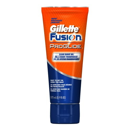Gillette Fusion ProGlide Gel à Raser Clair 5,9 Onces