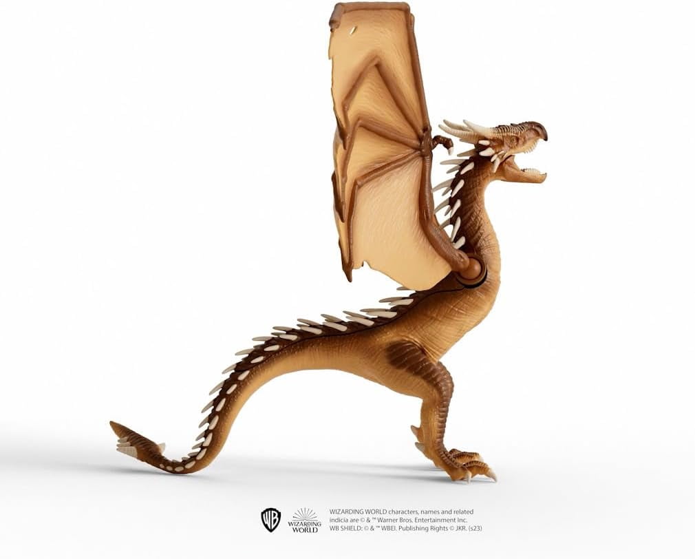Schleich Harry Potter - 9" Hungarian Horntail Dragon Figurine - Wizarding World Collectible Figures for Kids and Adults Ages 6+ | 13989