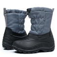 thumbnail image 5 of Felabo Boys & Girls Snow Boots Winter Outdoor Water Resistant Slip Resistant Cold Weather Shoes (Toddler/Little Kid/Big Kid), 5 of 9