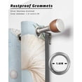 thumbnail image 6 of nqOlkjepod Outdoor Curtains for Patio Waterproof, Coastal Starfish Outdoor Privacy Panels Grommet, Blue Summer Beach Nautical Ocean Shell Blackout Outside Curtains for Porch/Cabana 54"x95", 1 Panel, 6 of 8