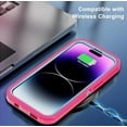 thumbnail image 6 of Heavy Duty Case Designed for iPhone 15 Shockproof Triple Layer Rugged Case 6.1inch, 6 of 6
