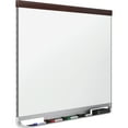 thumbnail image 5 of Quartet Prestige 2 DuraMax Porcelain Magnetic Whiteboard, 3' x 2', Mahogany Finish Frame, 5 of 7