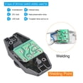 thumbnail image 5 of Uxcell AC 110V 100W Welding Lamp Dimmer Black Rotary Cord Switch 3 Pack, 5 of 6