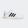 thumbnail image 2 of Adi-das Hoops 3.0 GY5434 Sportswear Men's White Classic Vintage Sneakers NR6771, 2 of 6