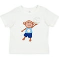 thumbnail image 3 of Inktastic Volleyball Player Boys Cute Monkey Boys Toddler T-Shirt, 3 of 5