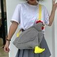 thumbnail image 6 of Tote Chicken Bag Handbag Tote Ladies Wife Women Grey, 6 of 6
