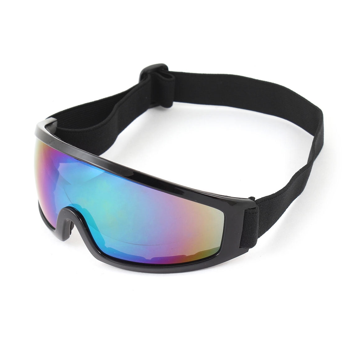 Women Men Winter Outdoor Sport Goggles Ski Snowboard Skate Flat Glass Black by