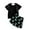 Black, variant on WELOIJEVBE Boys 2 Piece Outfits Fashion Child Boys Spring Summer Short Sleeve T-Shirt and Shorts Boys Clothes 7-8 Years