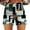 516_White, variant on Jxximdong Boyfriend Jeans for Women, Casual High Waist Denim Shorts Relaxed Fit ArtRetro Printed Floral Shorts with Pockets, White Women's Denim Pants