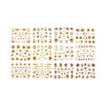 thumbnail image 1 of Heliisoer Nail Art Sticker Maple Leaf 12 In Large Watermark Squirrel Nail Decal, 1 of 1