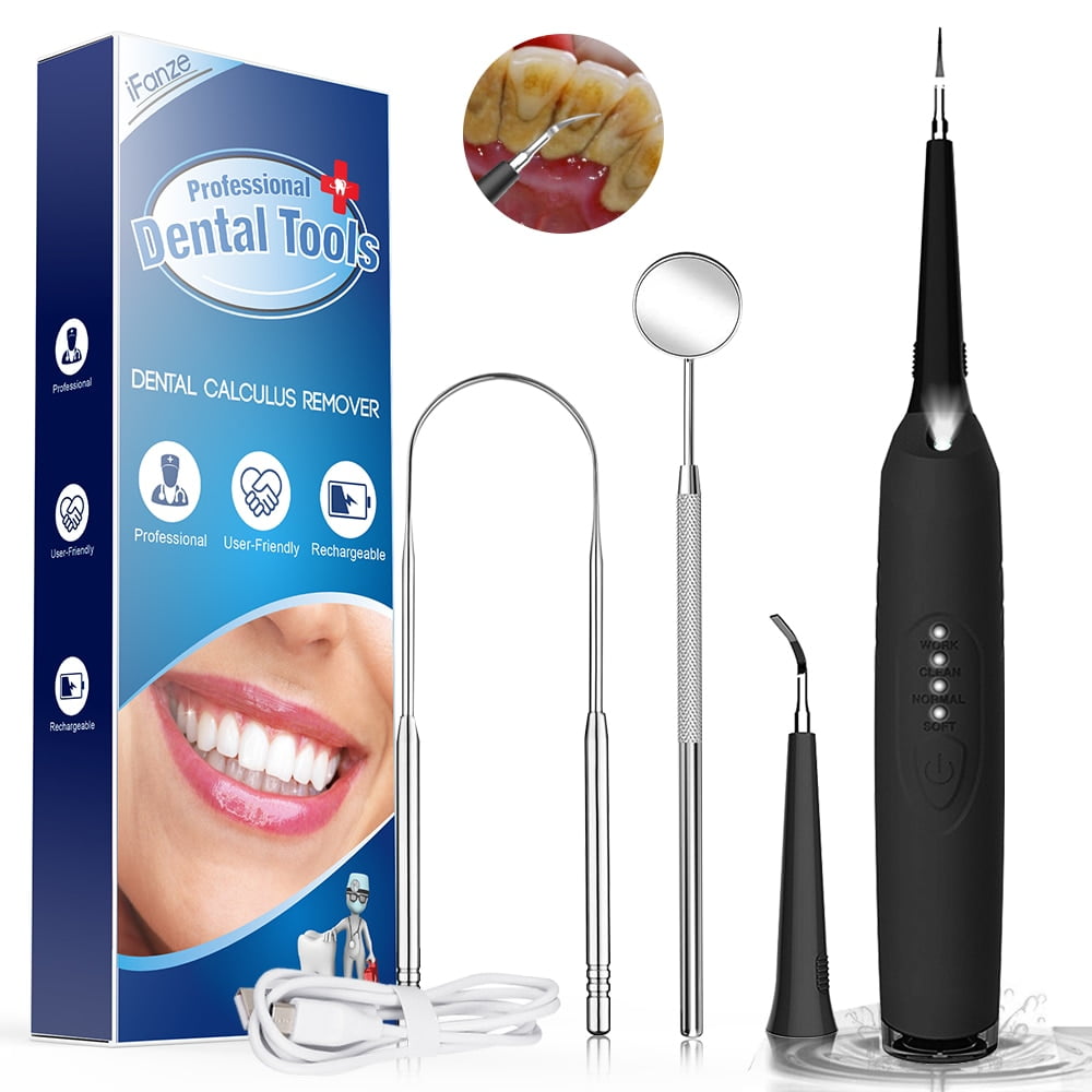 Plaque Remover Tool Kit,iFanze Tongue Scrapers Tartar Remover for Teeth,Portable Teeth Stain