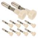 thumbnail image 1 of Metal Latch Spring Latch Pin Door Cabinet Doors Quick Installation Beige 4.00X1.50X1.50cm 10Pcs, 1 of 5