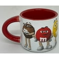 thumbnail image 3 of M&M's World Orlando Espresso Mug Shot Glass Red Brown Yellow Blue Green Orange, 3 of 3