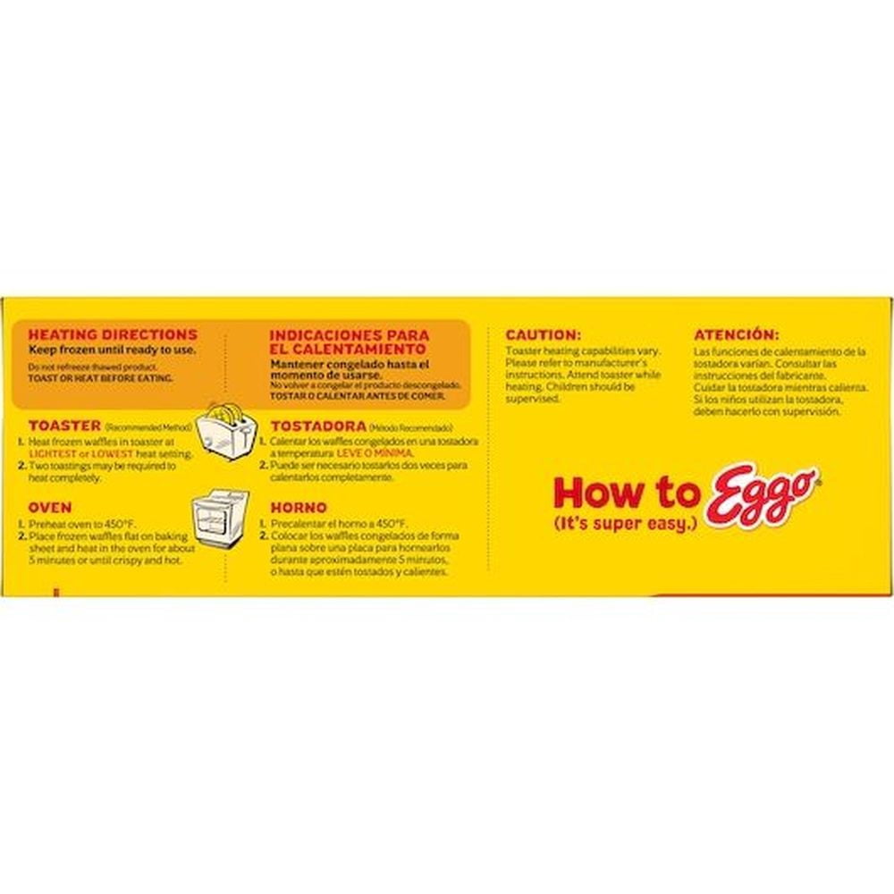 Kelloggs Eggo Homestyle Waffles, 12.3 Ounce -- 8 per case