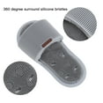 thumbnail image 4 of 360 Degree Silicone Shower Foot Scrubber, Shower Foot Scrubber Foot, Foot Cleaning Slippers with Suction Cup for Feet Cleaning, Enhanced Bathing Routine, 4 of 7