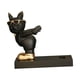 thumbnail image 3 of Soporte para botellas, adorno, expositor, escultura, estatua para bar en casa Negro, 3 of 9