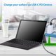 thumbnail image 3 of 2x Compatible con Surface Connect al cable de carga USB C Compatible con Surface Pro 3/4/5/6/7, Surface Laptop, 3 of 4