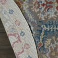 thumbnail image 5 of Nourison Global Vintage Bohemian Grey/Multicolor 6' x ROUND Area Rug, (6' Round), 5 of 8