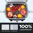 thumbnail image 3 of Backpack Cooler,Soft Lightweight Leakproof Cooler Backpack,35 Can Insulated Cooler Bag,Keeps 35 Cans Hot/Cold for Up to 16 Hours,Waterproof Lunch Bag for Men Women-Black, 3 of 8