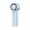 Blue, variant on Handheld Fan, High Velocity Personal Fan, Semiconductor Cooling with Ice Ceramic, RGB Lights, 3 Speeds for Travel, Blue