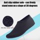 thumbnail image 5 of Zapatos de agua Calcetines Aqua de secado rápido | Descalzo Natación antideslizante Surf Piscina Playa Río Yoga | Negro | Suela de goma ligera y transpirable | Adulto Unisex | 25x13cm | 1 Par, 5 of 5