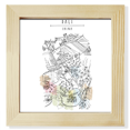 thumbnail image 1 of Dali Park Among Crowded Houses China Square Picture Frame Wall Tabletop Display, 1 of 3