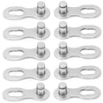thumbnail image 3 of 5pairs Bicycle Missing Link Rustproof Steel Quick Release Link Corrosion Resistant Easy Installation Bike Chain Link11 Speed,, 3 of 5