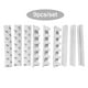 thumbnail image 5 of Inteprter 9 unids/set estante de joyería colgante gancho de joyería autoadhesivo colgador de pared para collar Type2 NO2, 5 of 6