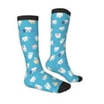 thumbnail image 3 of Balery Cute Healthy Teeth Fun Novelty Socks Men'S Women'S Crew Socks Funny Crazy Novelty Socks Quirky And Cool Socks, 3 of 9