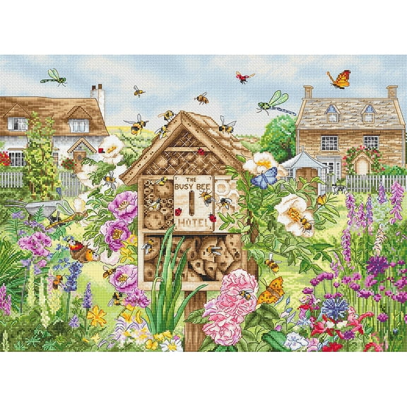 Busy Bee Hotel L8104 Counted Cross Stitch Kit
