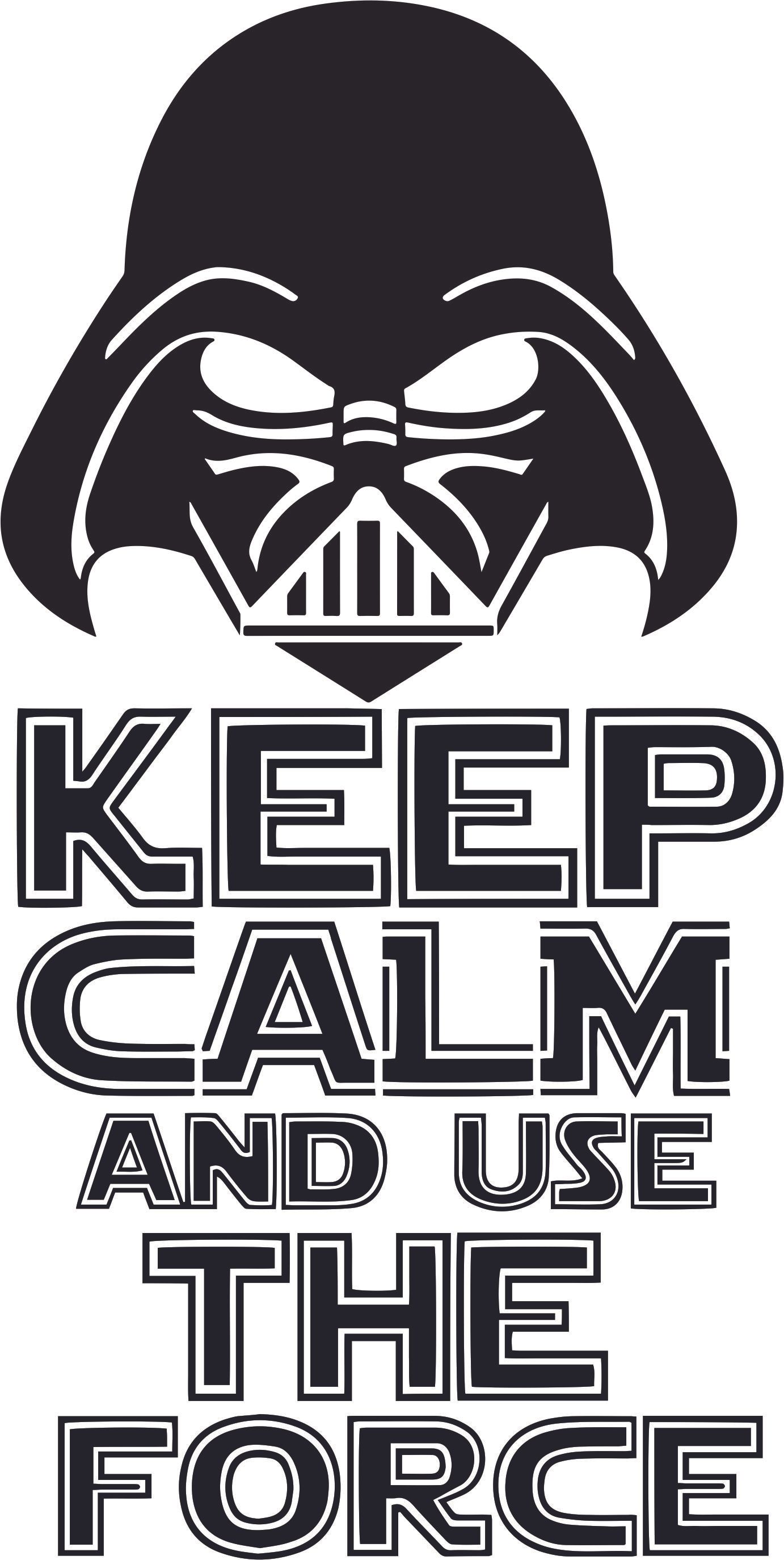 May The Force Be With You DARTH VADER Vinyl Wall Decal Sticker STAR WARS