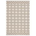 thumbnail image 2 of SAFAVIEH Global Paylynn Diamond Indoor/Outdoor Area Rug, Beige/Brown, 5'3" x 7'6", 2 of 6