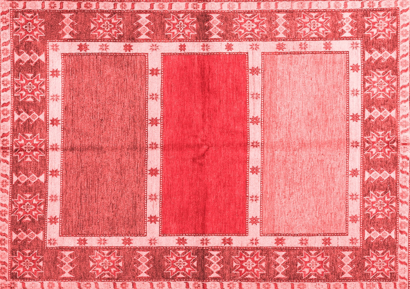 Ahgly Company Indoor Rectangle Southwestern Red Country Area Rugs, 2' x