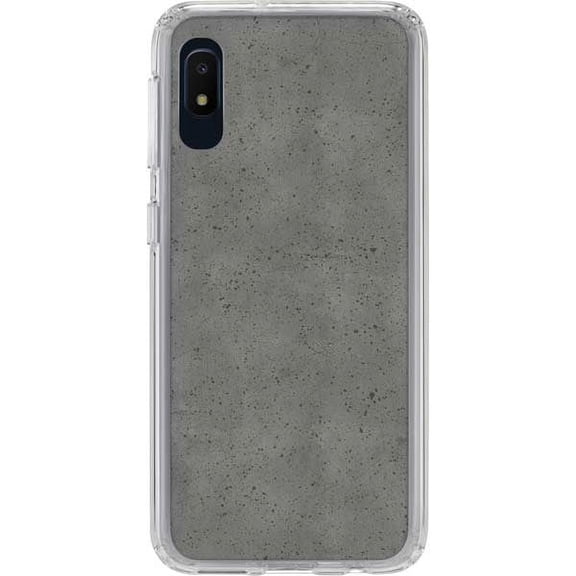 Skinit Concrete Speckle Grey Concrete Galaxy A10e Clear Case