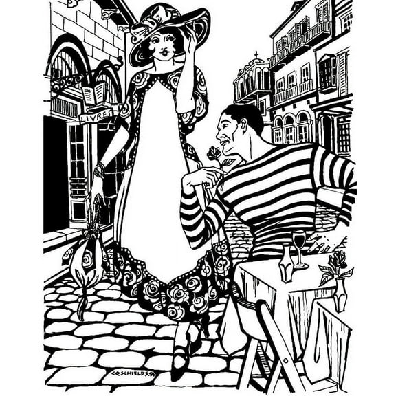 Folkwear Paris Promenade Dress #261 Frock Gown 1920's Era Sewing Pattern (Pattern Only) folkwear261