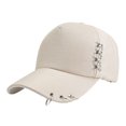 thumbnail image 1 of fastboy Breathable Fabric Sweat-absorbing Cap With Rings For Comfortable Fit All Day Shows Ring Baseball Cap Hat Classic Khaki 2Set, 1 of 6