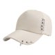thumbnail image 5 of Gorra de béisbol Qarigey Algodón Transpirable Estilo Hiphop Caqui 2Conjunto, 5 of 6