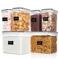 thumbnail image 1 of Recipientes de almacenamiento de alimentos Vtopmart herméticos, 6 piezas, sin BPA, 1 of 8