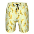 thumbnail image 3 of Fotbe Bananas Trajes de Baño Estampados para Hombre, Shorts de Verano de Secado Rápido, Ropa de Playa, Bañadores-Small, 3 of 6