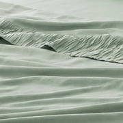 U Bedsure U by Bedsure King Sheets Set, 4 Pieces Deep Pockets Cooling Soft Polyester Microfiber Bed… — $21.59 (75% off)
