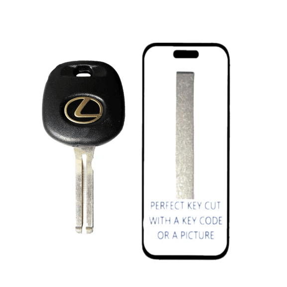 KEY CUT   Lexus TOY48 TR48PHT, Transponder Key Short ES GS IS LS RX 99-03