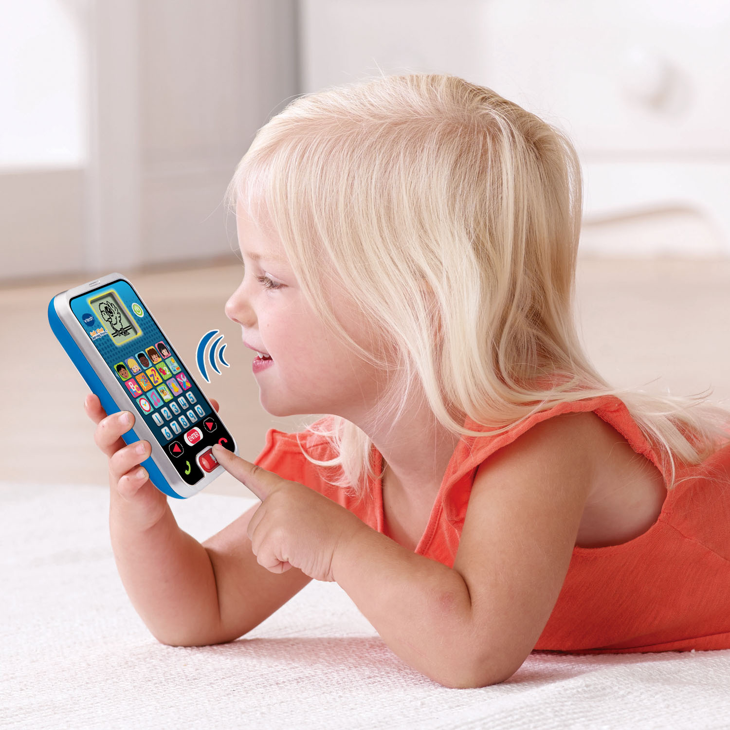 VTech Call and Chat Learning Phone, Pretend Play Toy Phone for Toddlers - image 5 of 7